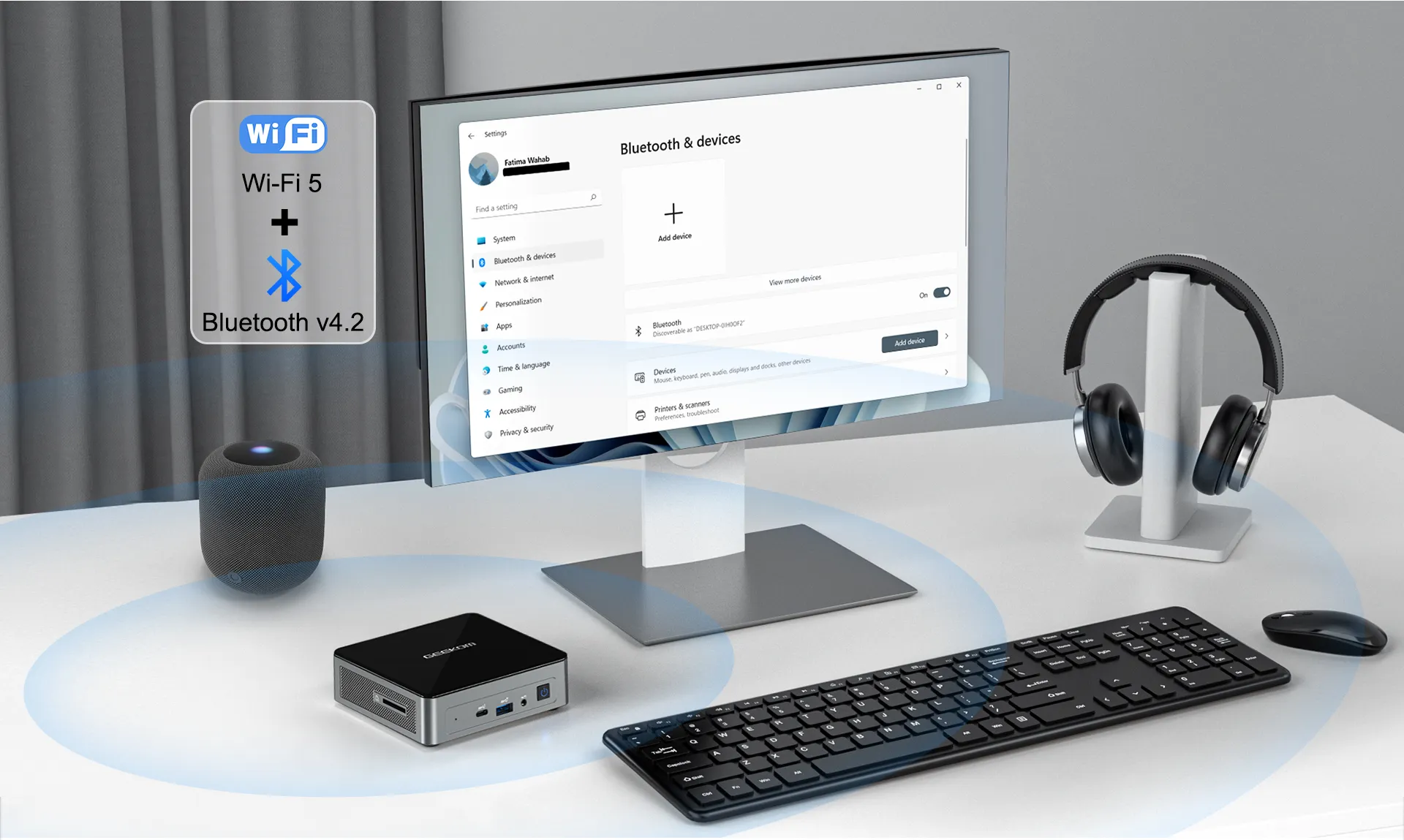 GEEKOM MiniAir 11 Including Bluetooth and Wifi 1