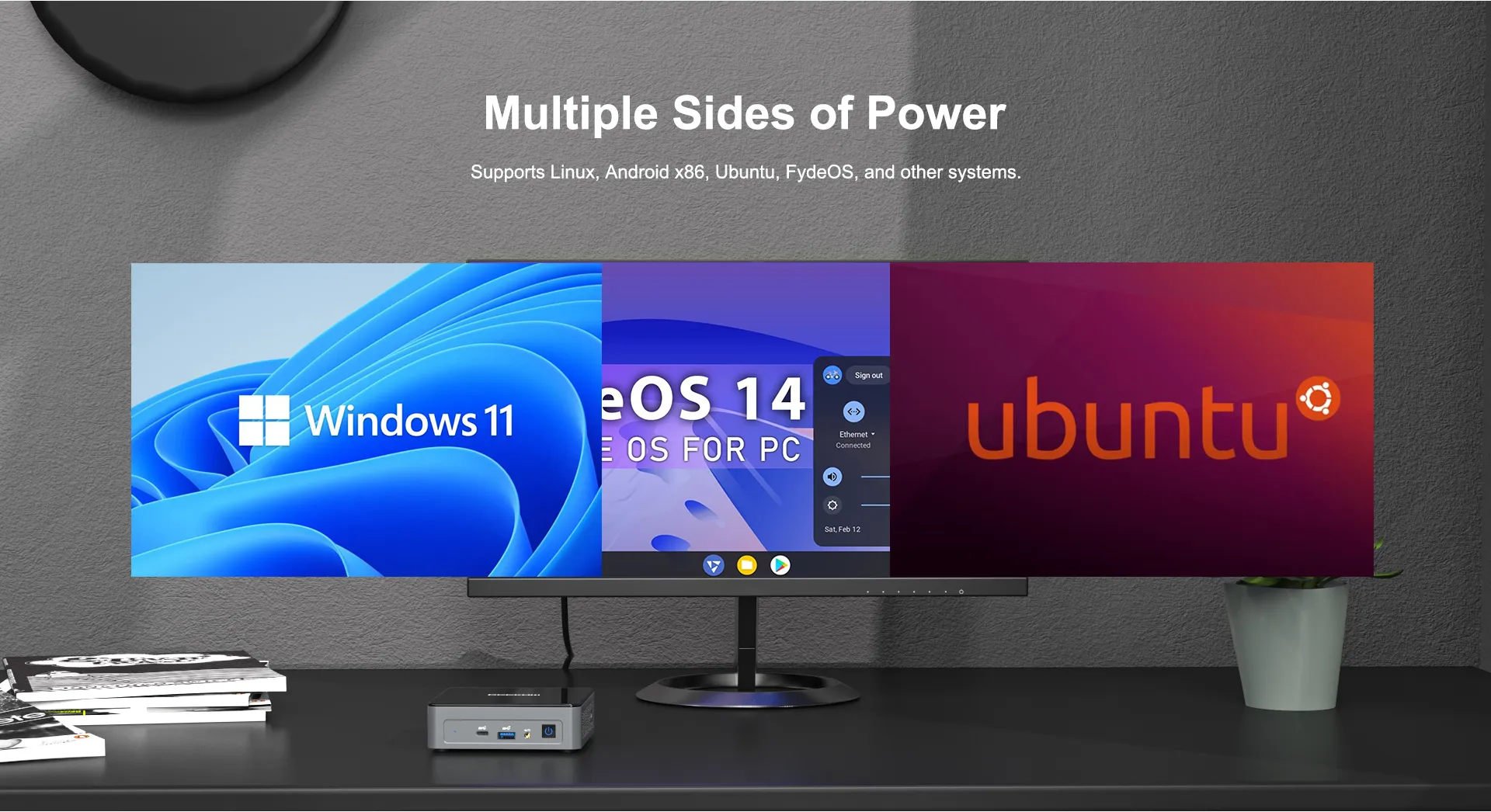 GEEKOM MiniAir11 Support Multiple OS 1