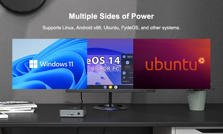 GEEKOM MiniAir11 Support Multiple OS