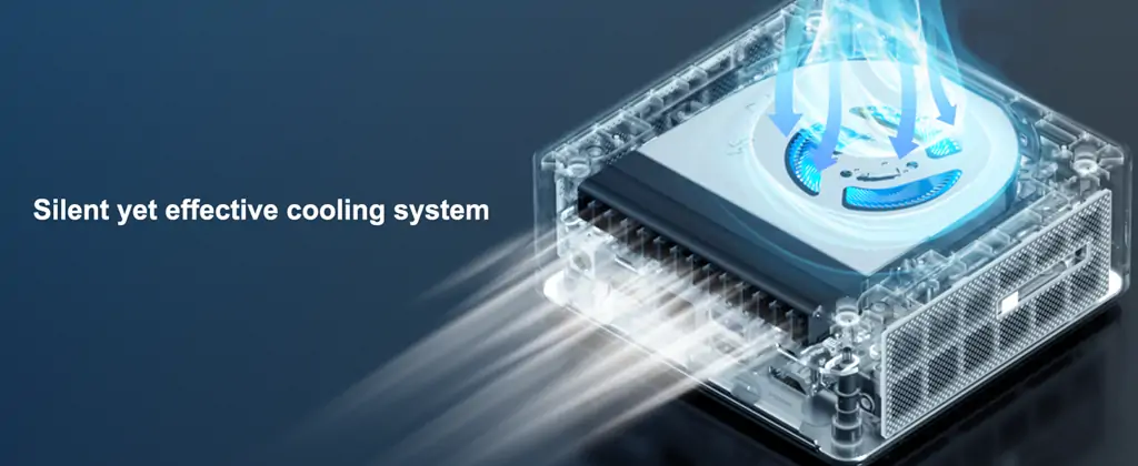 geekom iceblast cooling system