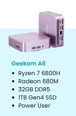 geekom a6 mini pc